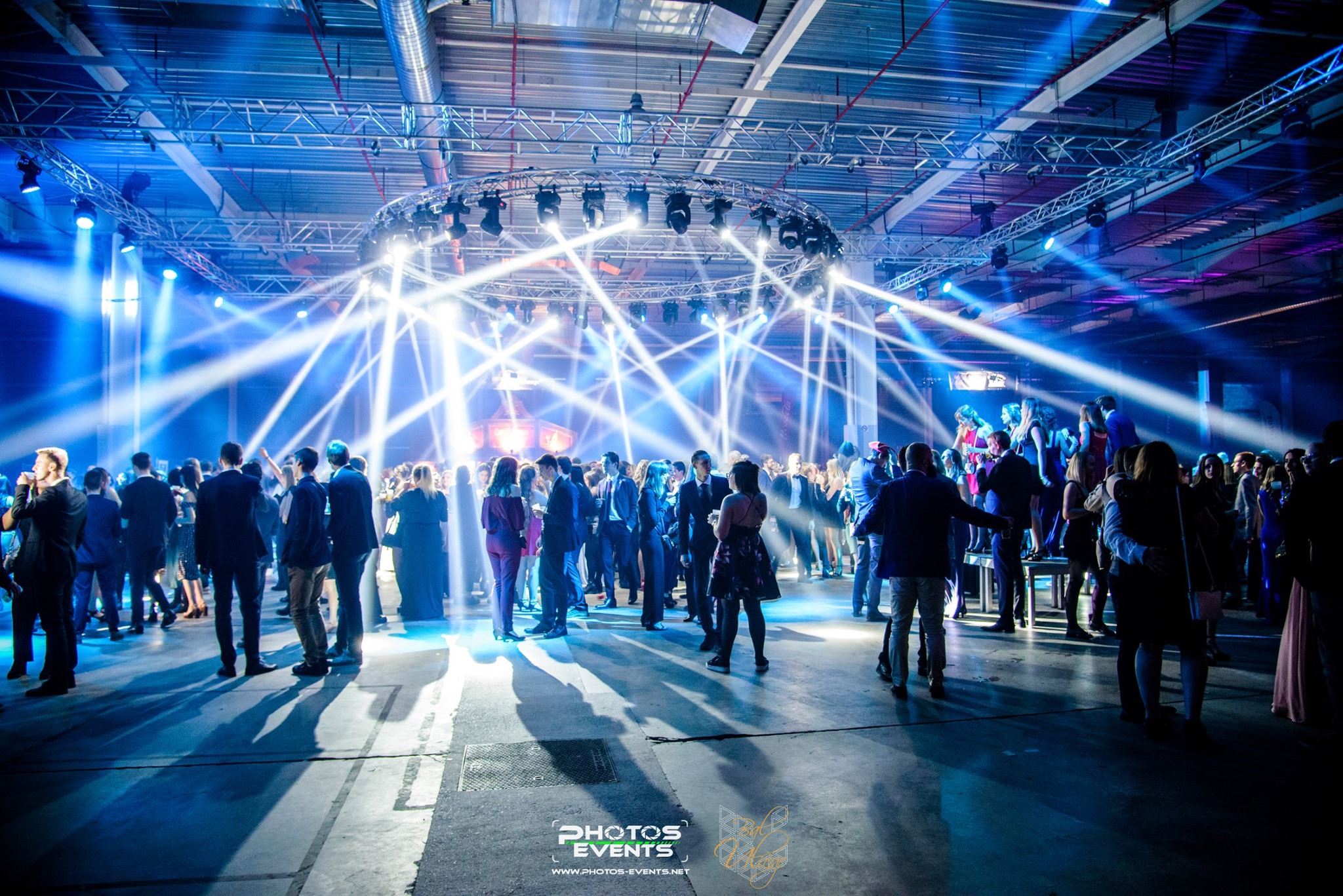 Fireworks at the venue